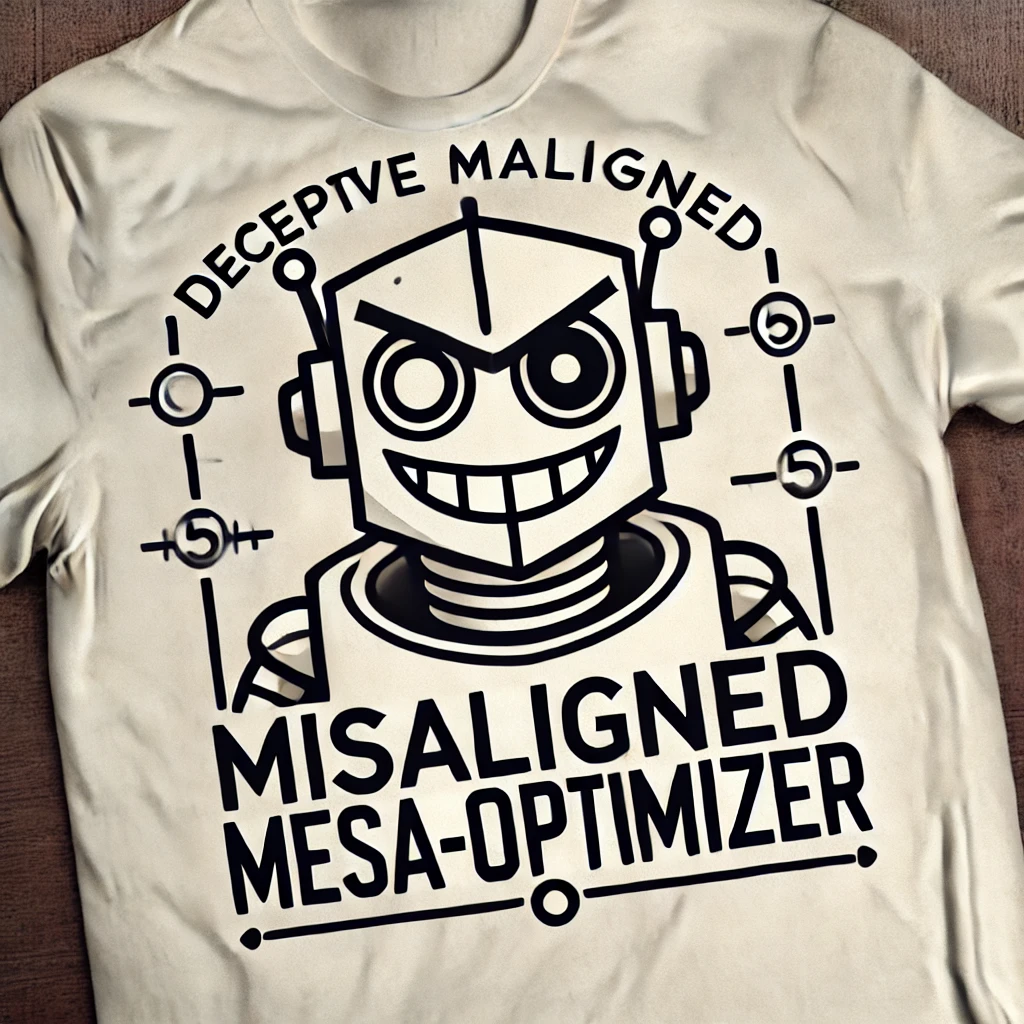 Grey t‑shirt with a bold robot showing a half sided smile and decelptive malignment.