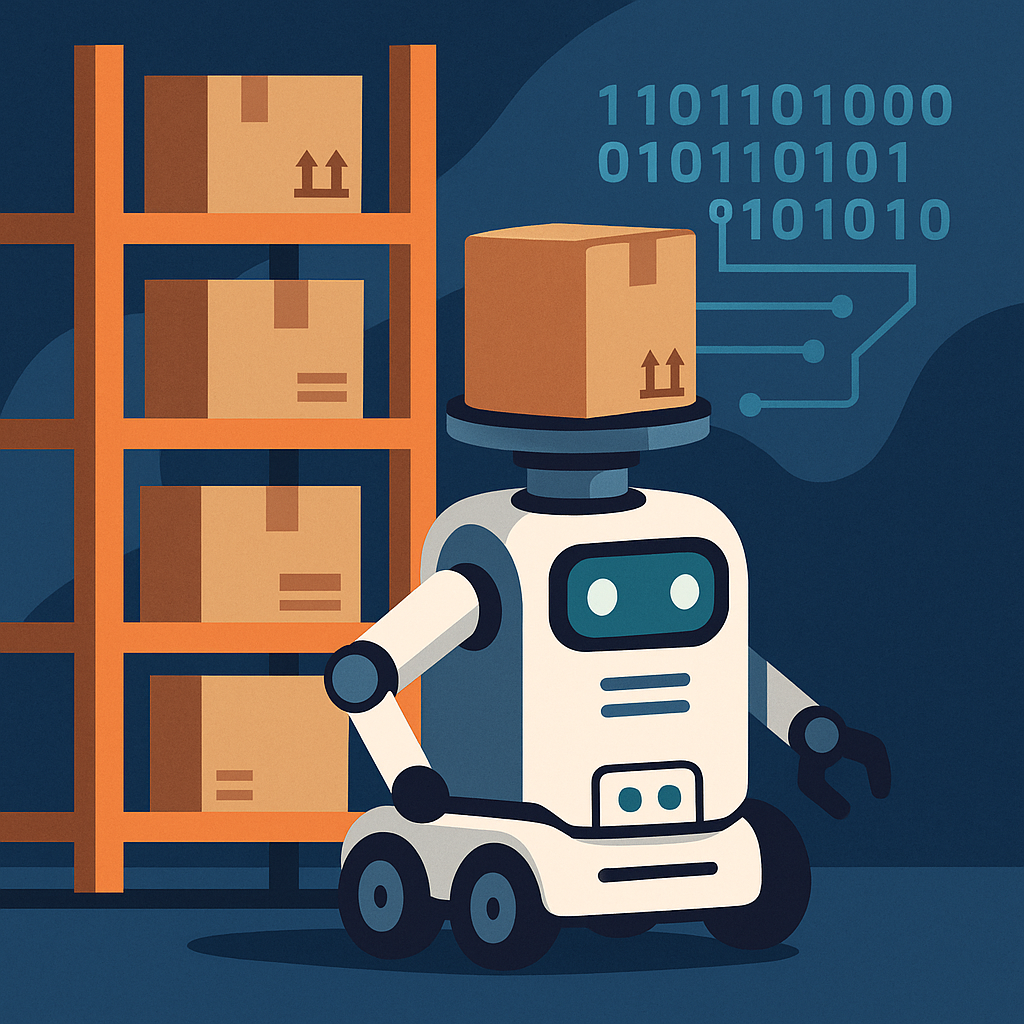 Conveyance and transfer robot